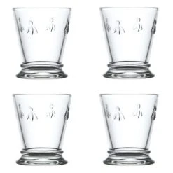 La Rochère Verre à Eau En Verre Transparent-l'unité- Set De 4