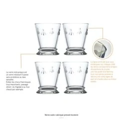 La Rochère Verre à Eau En Verre Transparent-l'unité- Set De 4 10 La Rochère Verre à Eau En Verre Transparent-l'unité- Set De 4 -La Rochère Boutique verre a eau en verre transparent l unite set de 4 9