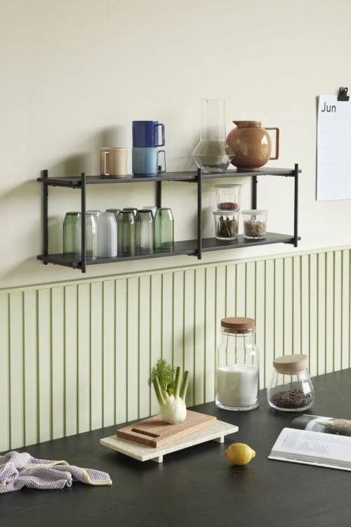 Hubsch Verre à Eau En Verre Vert 4 Hubsch Verre à Eau En Verre Vert – Image 2