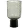 Maisons Du Monde Verre à Pied En Verre Bullé Gris Anthracite 33cl - Lot De 6 -La Rochère Boutique verre a pied en verre bulle gris anthracite 33cl 1000 4 24 228722 1