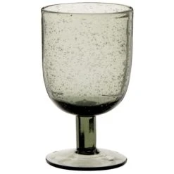 Maisons Du Monde Verre à Pied En Verre Bullé Teinté Gris - Lot De 6 -La Rochère Boutique verre a pied en verre bulle teinte gris 1000 15 7 217020 2