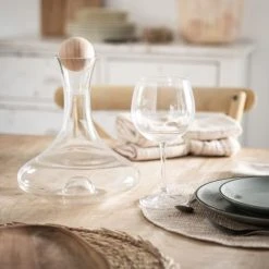 Maisons Du Monde Verre à Pied En Verre H21 - Lot De 6 -La Rochère Boutique verre a pied en verre h21 1000 14 23 215642 2