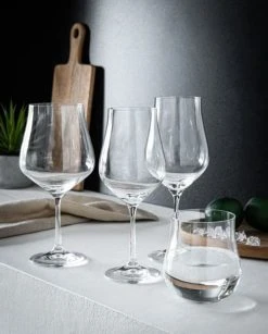 Maisons Du Monde Verre à Pied En Verre H22 - Lot De 6 -La Rochère Boutique verre a pied en verre h22 1000 16 25 215644 2