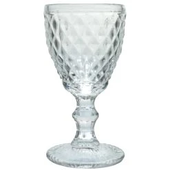 Sibo Homeconcept Verre à Pied En Verre Pressé 34 Cl - Lot De 6