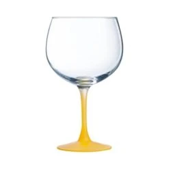 Luminarc Verre à Pied Orange 70cl 10 Luminarc Verre à Pied Orange 70cl -La Rochère Boutique verre a pied jaune 70cl summer pop 1
