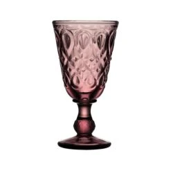 La Rochère Verre à Pied Mécanique En Verre Améthyste - Lot De 6