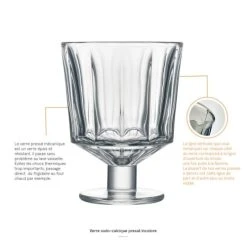 La Rochère Verre à Pied Mécanique En Verre Transparent - Lot De 6 -La Rochère Boutique verre a pied mecanique en verre transparent lot de 6 12