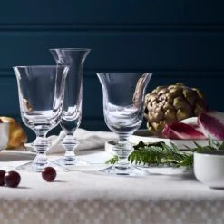 La Rochère Verre à Pied Soufflé Bouche En Verre Transparent - Lot De 6 6 La Rochère Verre à Pied Soufflé Bouche En Verre Transparent - Lot De 6 -La Rochère Boutique verre a pied souffle bouche en verre transparent lot de 6 3