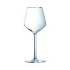 Cristal D'Arques Verre à Pied Universal Bord Or 38cl - Lot De 4 2 Cristal D'Arques Verre à Pied Universal Bord Or 38cl - Lot De 4 -La Rochère Boutique verre a pied universal bord or 38cl lot de 4
