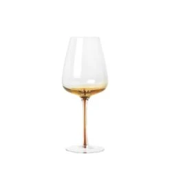 Broste Copenhagen Verre à Vin Blanc Smoke -La Rochère Boutique verre a vin blanc ambre