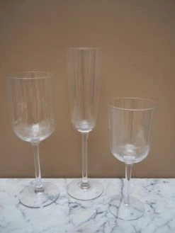 Chehoma Verre à Vin Blanc En Verre Transparent -La Rochère Boutique verre a vin blanc en verre transparent 2