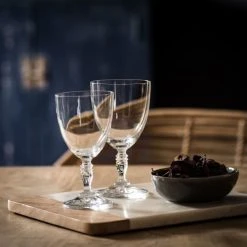 Maisons Du Monde Verre à Vin En Verre GLORIA - Lot De 6 -La Rochère Boutique verre a vin en verre gloria 1000 13 17 126748 2
