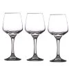 Wadiga Verre à Vin Sur Pied En Verre Transparent 29,5cl - Lot De 3