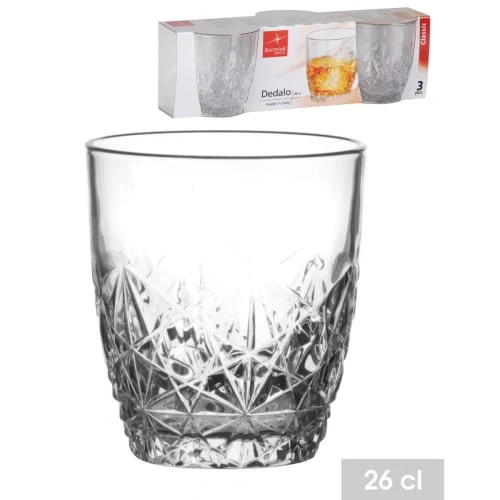 Wadiga Verre à Whisky Avec Motifs 26cl - Lot De 3 5 Wadiga Verre à Whisky Avec Motifs 26cl - Lot De 3 – Image 3