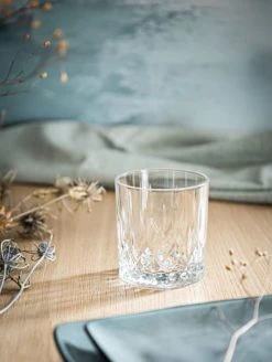 Maisons Du Monde Verre à Whisky En Verre Taillé - Lot De 6 -La Rochère Boutique verre a whisky en verre taille 1000 11 33 206714 2