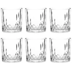 Maisons Du Monde Verre à Whisky En Verre Taillé - Lot De 6