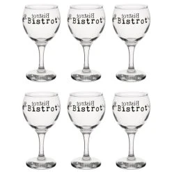 Maisons Du Monde Verre En Verre BISTROT - Lot De 6