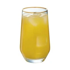 Cristal D'Arques Verre Forme Haute Bord Or 40cl - Lot De 4 -La Rochère Boutique verre forme haute bord or 40cl lot de 4 2