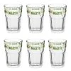 Maisons Du Monde Verre Imprimé Mojito - Lot De 6 -La Rochère Boutique verre imprime mojito 1000 10 7 119112 4