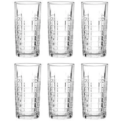 Maisons Du Monde Verre Transparent 0,35 L - Lot De 6