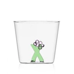 Ichendorf Verre Tumbler Alfabeto 12 Ichendorf Verre Tumbler Alfabeto -La Rochère Boutique verre tumbler alfabeto alfabeto 19