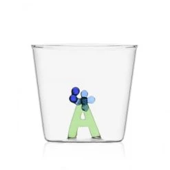 Ichendorf Verre Tumbler Alfabeto 11 Ichendorf Verre Tumbler Alfabeto -La Rochère Boutique verre tumbler alfabeto alfabeto 9