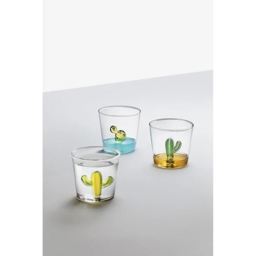 Ichendorf Verre Tumbler Cactus Ambre 4 Ichendorf Verre Tumbler Cactus Ambre – Image 2