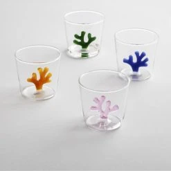 Ichendorf Verre Tumbler Corail Lilas 9 Ichendorf Verre Tumbler Corail Lilas -La Rochère Boutique verre tumbler corail lilas 1
