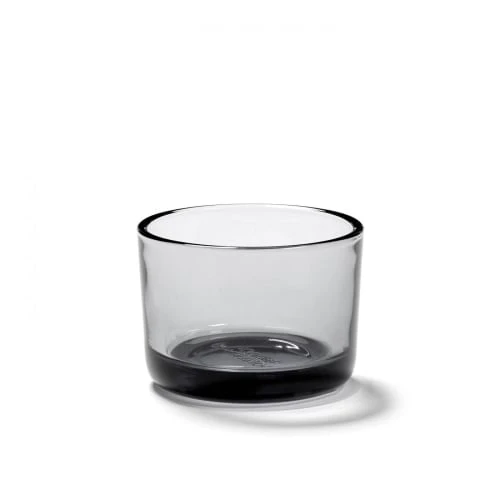 Serax Verre Tumbler Small HEII Gris Fumé Diam 6,5 Cm 3 Serax Verre Tumbler Small HEII Gris Fumé Diam 6,5 Cm
