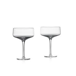 Zone Denmark Verres à Champagne En Verre Transparent - Lot De 2