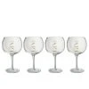 LANADECO Verres à Gin Verre Transparent/or H21,5cm - Lot De 4 -La Rochère Boutique verres a gin verre transparent or h21 5cm lot de 4