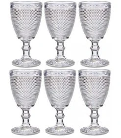 Wadiga Verres à Vin 33cl - Lot De 6
