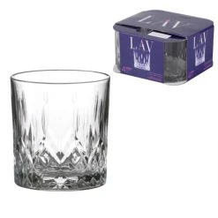 Wadiga Verres à Whisky Avec Motifs Embossés 33cl - Lot De 4 -La Rochère Boutique verres a whisky avec motifs embosses 33cl lot de 4 2